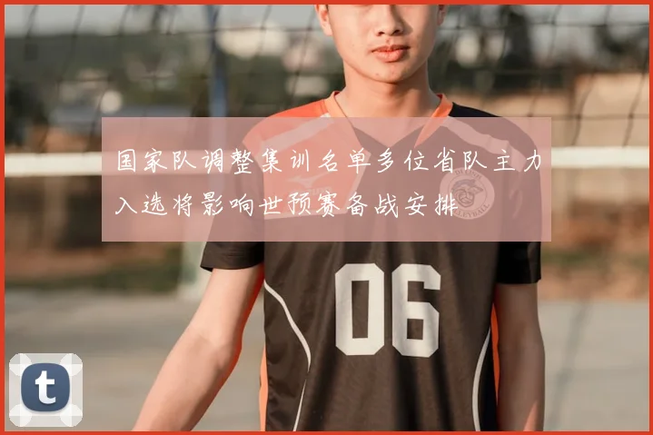 国家队调整集训名单多位省队主力入选将影响世预赛备战安排