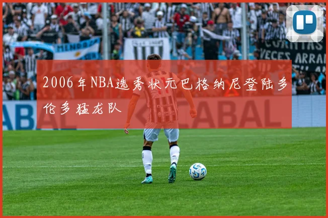 2006年NBA选秀状元巴格纳尼登陆多伦多猛龙队